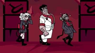 Helltaker x Dr Livesey walk