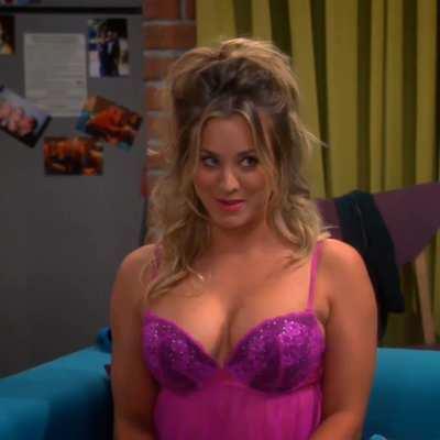 Kaley Cuoco has really good tits and ass .. Want to squeeze those tits while she's riding on top of me