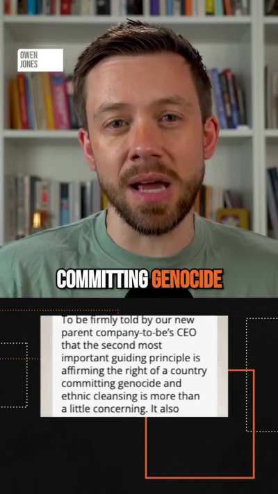 Another example of Mathias Döpfner (german media oligarch) using his influence for evil