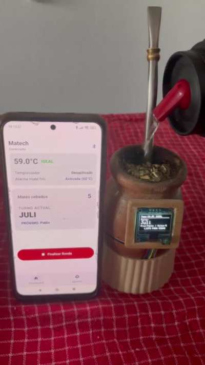 Turbocargué mi mate