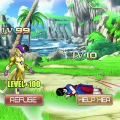 Kokun siempre respeta a las mujeres 😎👊