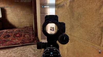 Hi i'm defending F and if there's one thing I've learned after being here for a couple seconds, is that you never know whats gonna come through that window...