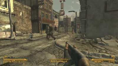 Dude got manhandled into paste