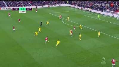 Good play against Crystal Palace involving several players