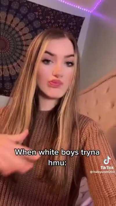 GORGEOUS White Queen👸🏼ONLY Wants Black Guys