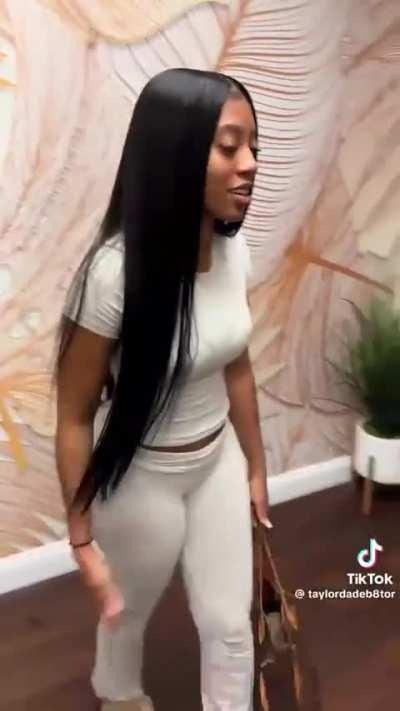 Don't care about that hair 