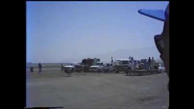 Concorde bursting eardrums at Air/Space America '88 with her Olympus 593s