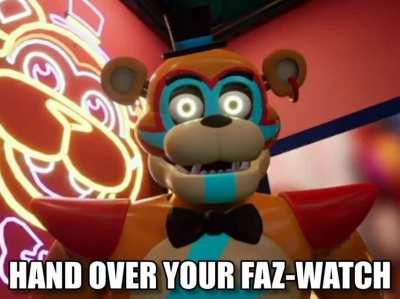 Hand over your faz-watch