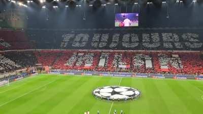 [Vitiello] Milan tifo vs PSG