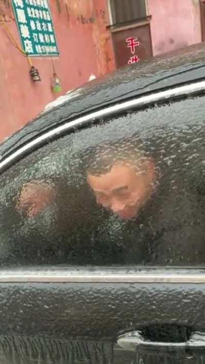 Heavy rain during winter, Harbin