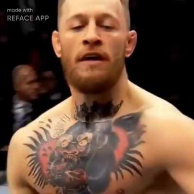 David as Conner Mcgregor!