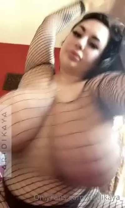 Nasty big tits