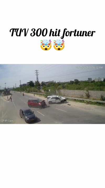 No one is safe in indian roads.