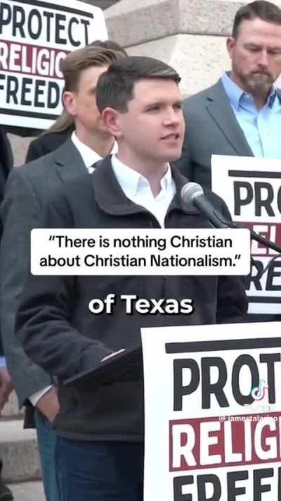 The thing about Christian Nationalism