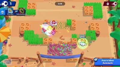 Nice try Brock! Insane sprout wall! 😆🤩