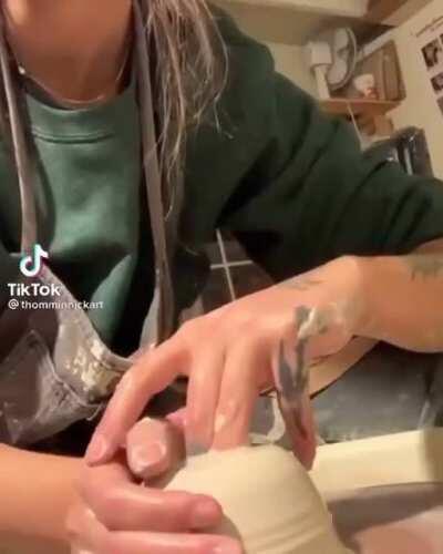 I think I like pottery now