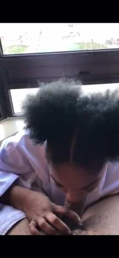 I love her puff balls...