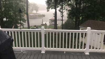Big Thunderstorm at Lake Anna Virginia right now.
