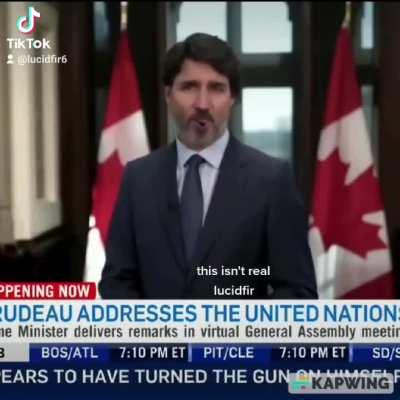 Trudeau goes to the gym