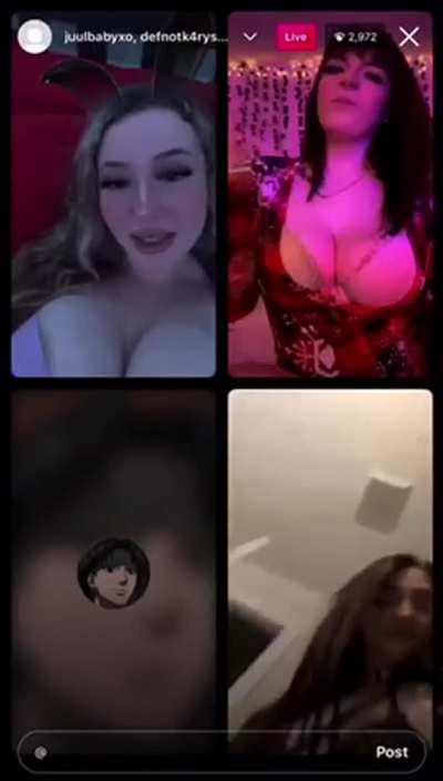 Went live a few hours earlier, click the redgifs link for audio.