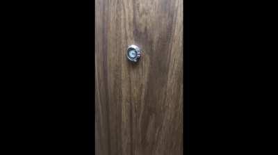 Hubby had gone to get more alcohol, but I had already made my move. So I txt him and told him to stay outside the hotel room and he could watch the video later.