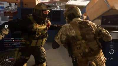 Bummed a cigar off Price for this one