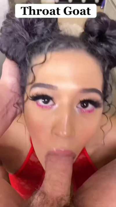 Megan blowjob skills