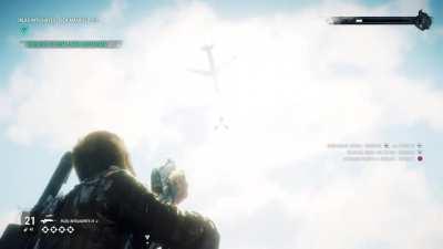 [Just Cause 4] The most anticlimatic plane crash.