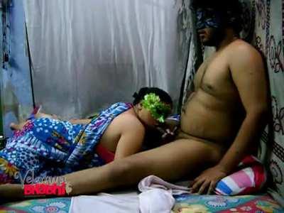 sexy neighbour aunty giving blowjob