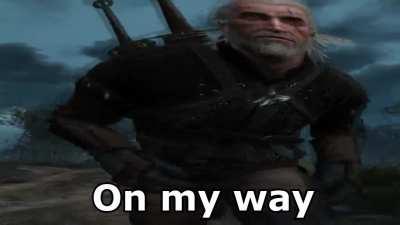 Yo Geralt wanna play Gwent... ?