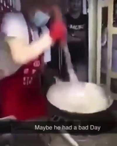 Maybe he had a bad Day