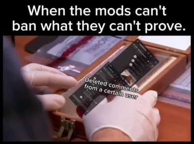 We don't need proof, we have a pattern, u/NOT_ZioPera4316...