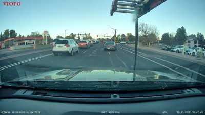 Damn near T-boned this fool on my way to Costco [oc]