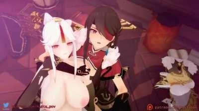 Ningguang creampied (Mastapov) [Genshin Impact]