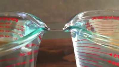 How water can be manipulated with different voltages