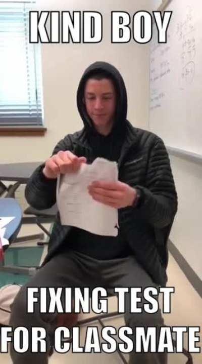 What a kind young man