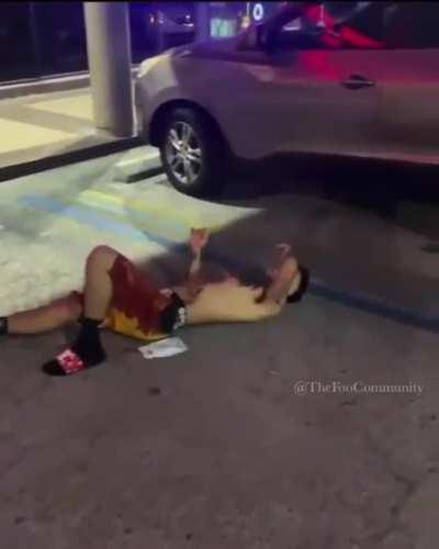 Beat fighter I've seen in my life.