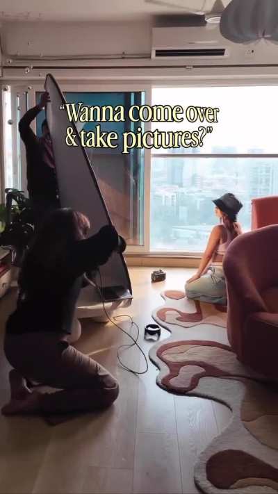 Avneet kaur in behind the scenes of recent photoshoot -IG 18th March 2026