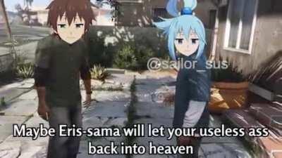 Kazuma was down bad in this post