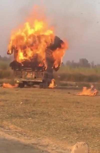 When theres no fire department so you 