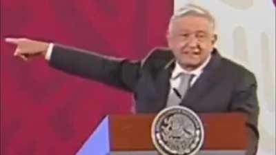 Ese momento cuando AMLO hablaba rápido