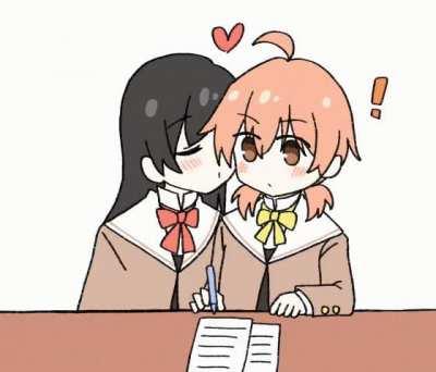 Studying [Bloom Into You]
