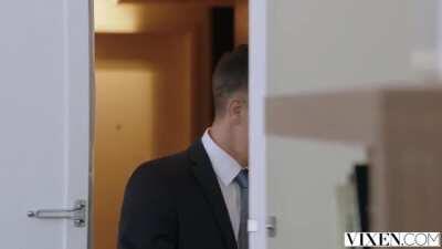 Side Chick Surprises Her Sugar Daddy At Home