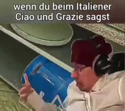 einmal die Pizza Quattro EHRE, alla