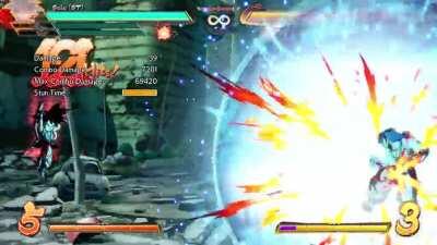 Illegal bombo part 2: 4th genkidama to make sure Yamcha stays down