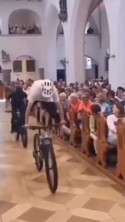 The church seem kinda wack