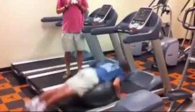 Bouncy house treadmill