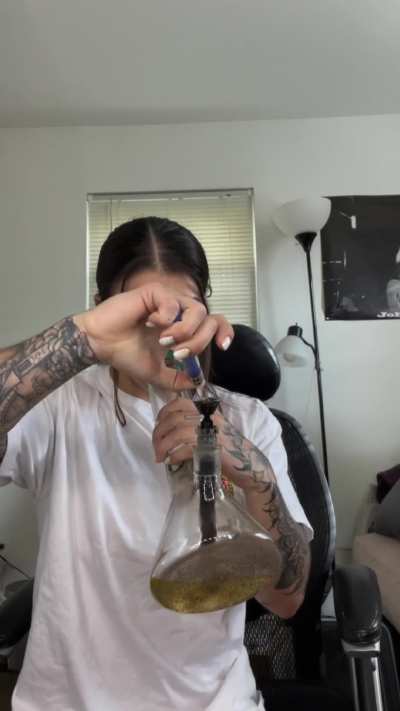 Ran out of water so I used my piss 😛