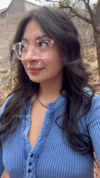 Gotta stay moisturized while hiking!