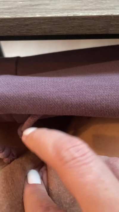 rubbing and teasing after pumping